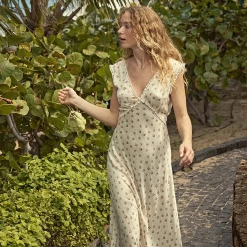 Doen Tahlia Dress in Citrus Blossom NEW